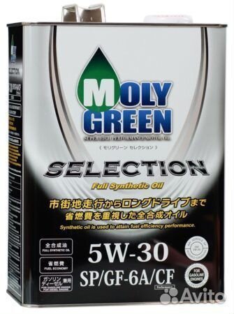 Масло Moly Green Selection 5W-30 (1 л.)