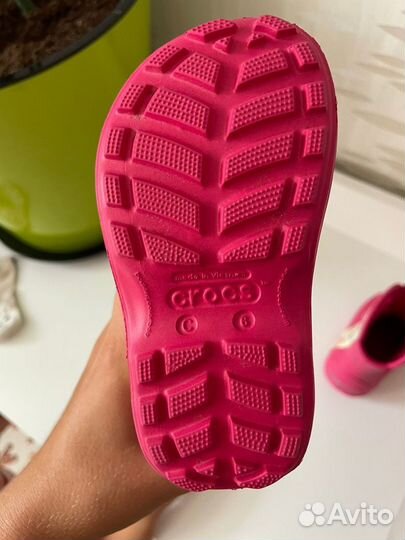 Резиновые сапоги crocs с6 оригинал