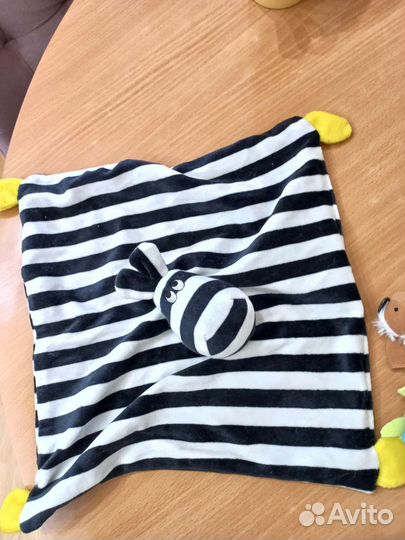 Пальчиковый театр IKEA и тряпочка зебра IKEA