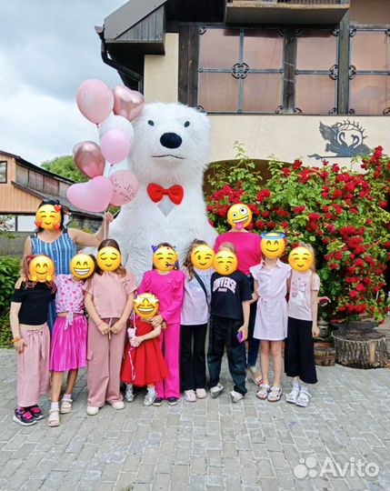 Аниматор. Белый Мишка.Панда