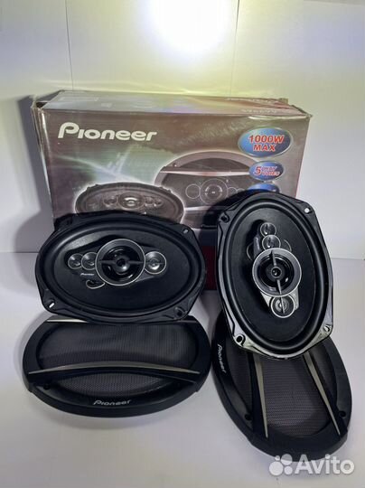 Динамики Pioneer 6х9 овалы новые