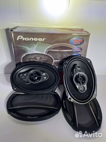 Динамики Pioneer 6х9 овалы новые
