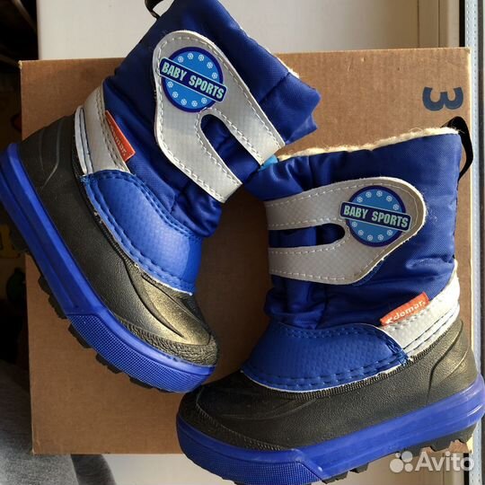 Сапоги детские demar весна/осень, размер 20-21