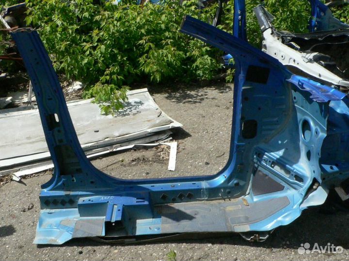 Порог со стойкой левый chevrolet Spark 2005-2011