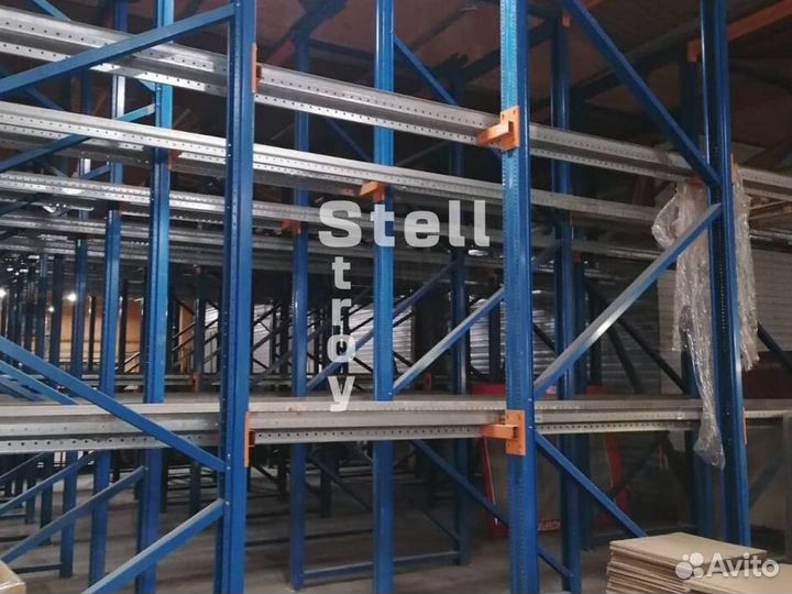 Стеллажи паллетные для склада бу