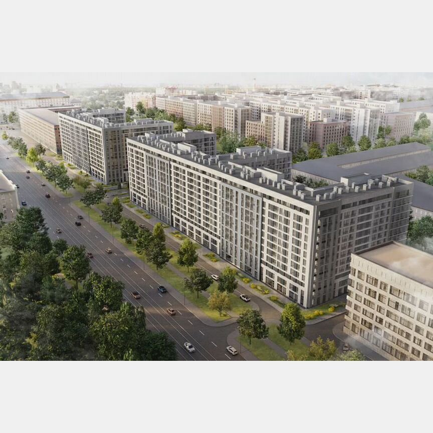 3-к. квартира, 97,4 м², 3/12 эт.