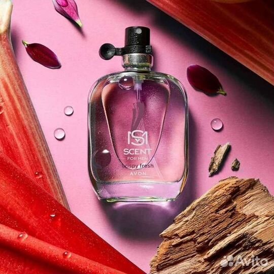 Туалетная вода scent Crispy fresh Avon