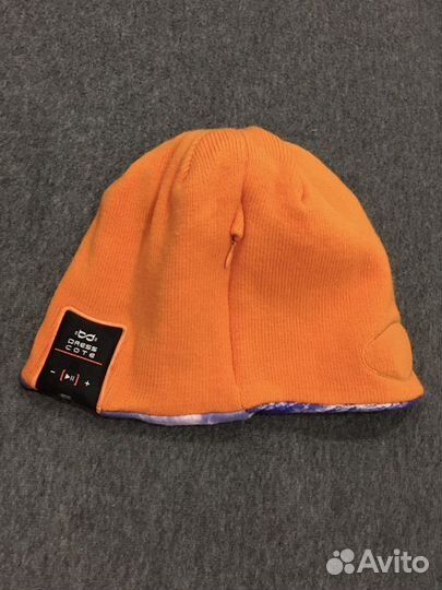 Шапка двухсторонняя с гарнитурой и сенсорные перча