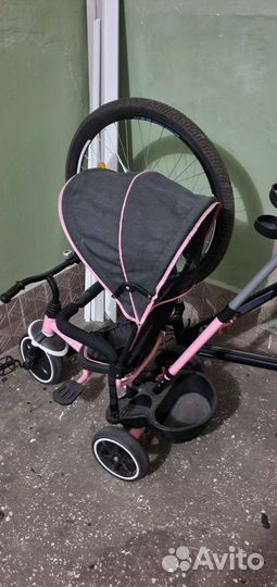 Трехколесный велосипед для девочки