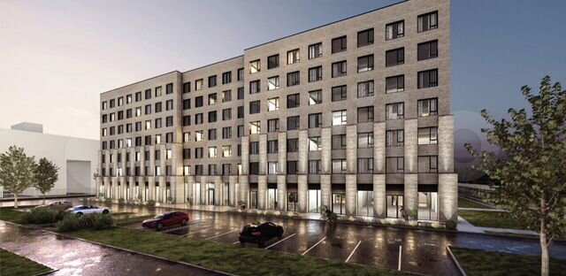 2-к. апартаменты, 51,7 м², 2/7 эт.