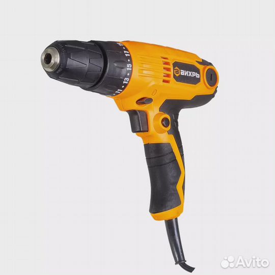 Шуруповерт сетевой Вихрь сш-550/1, 72/16/2