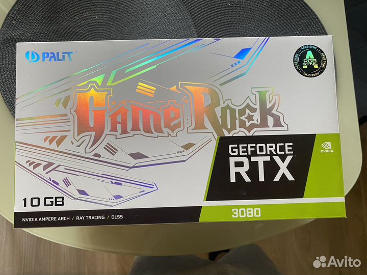 Видеокарта Palit GeForce RTX 3080 GameRock