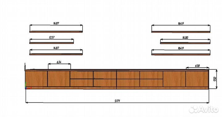 Тумба под тв