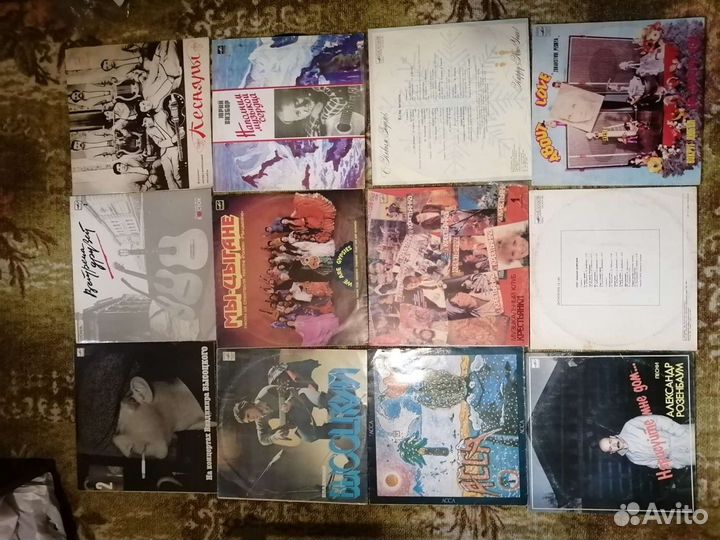 Виниловые пластинки коллекция