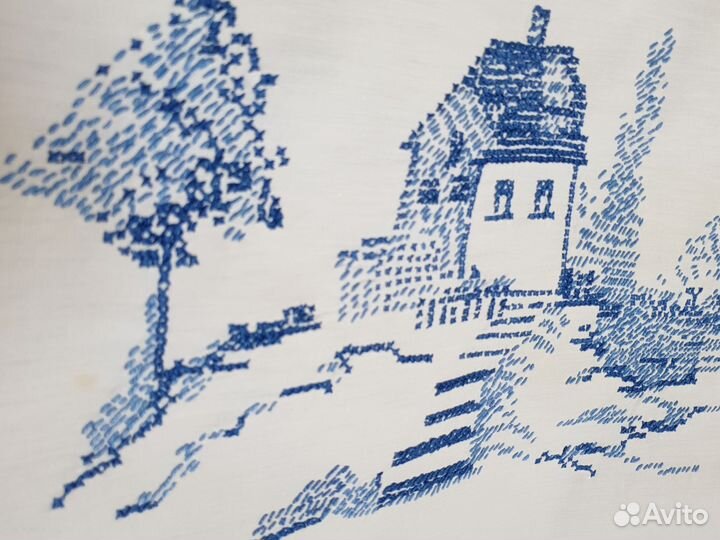 Винтаж скатерти, накидки, коврики