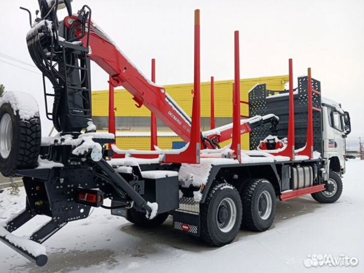 Лесовоз (сортиментовоз) Shacman X3000 с КМУ Велмаш-С, 2024