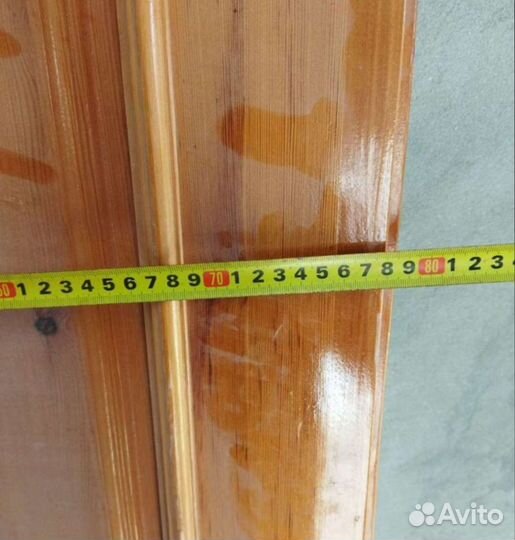 Дверь входная деревянная бу