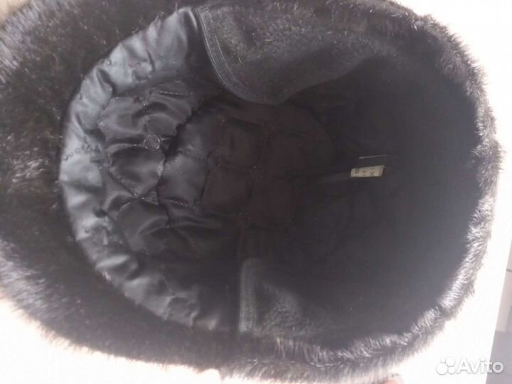 Мужская шапка из меха нерпы