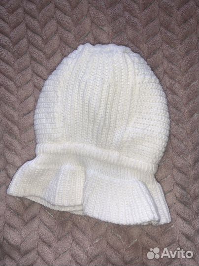 Шапка шлем для новорожденного