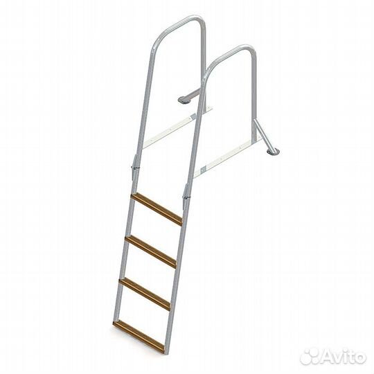 Трап складной на причал или пирс (Ш 400мм)