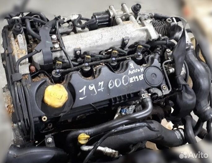 Двигатель Z19DT Opel Astra H 1.9 дизель