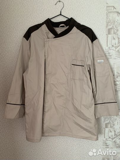 Бежевая поварская форма