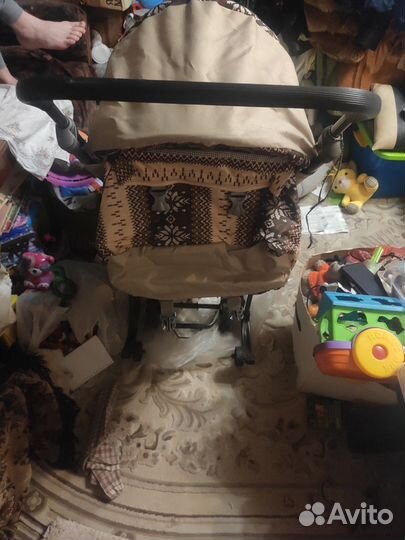 Детские санки коляска