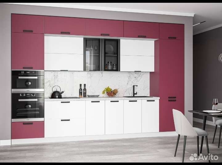 Кухня с барной стойкой