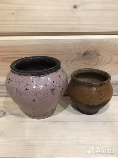 Глиняный горшок