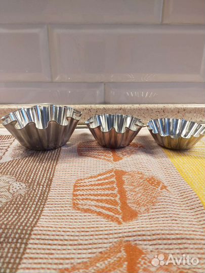 Формы металлические для кексов