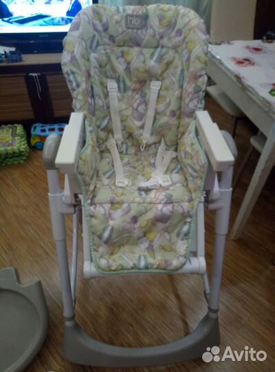 Стульчик для кормления happy baby kevin