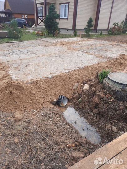 Заезд на участок из жб плит