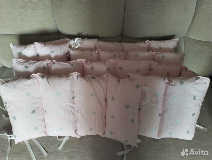 Бортики в кроватку