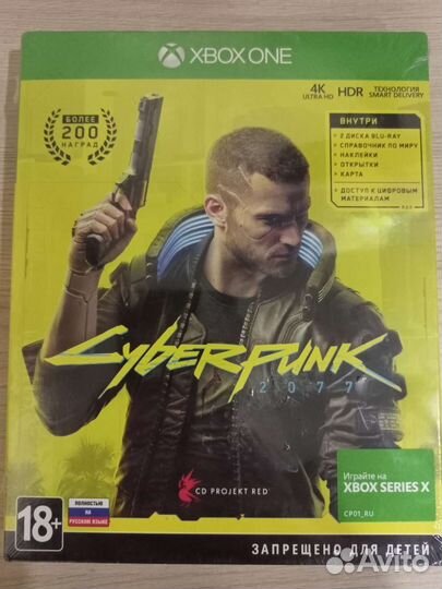 Игра Cyberpunk 2077 на xbox one новая