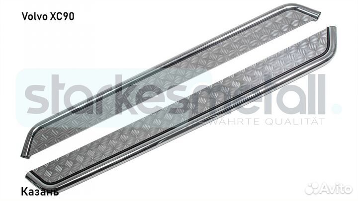 Пороги подножки Volvo XC90 TOR