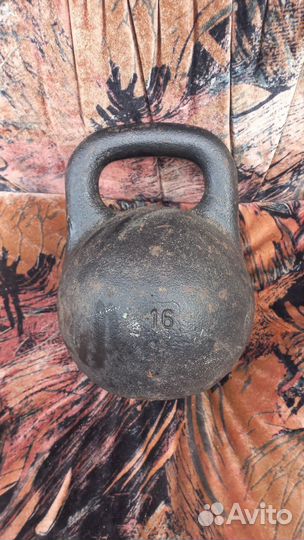 Гиря чугунная 16 кг