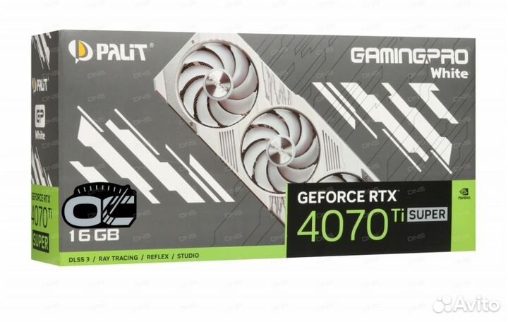 Palit GeForce RTX 4070 Ti super GamingPro White OC