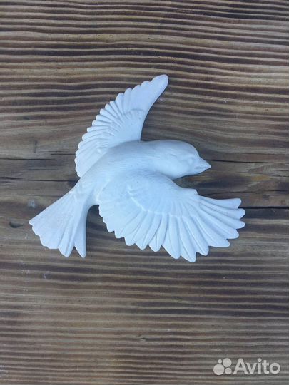 Барерьеф Стая птиц на стену 5 шт