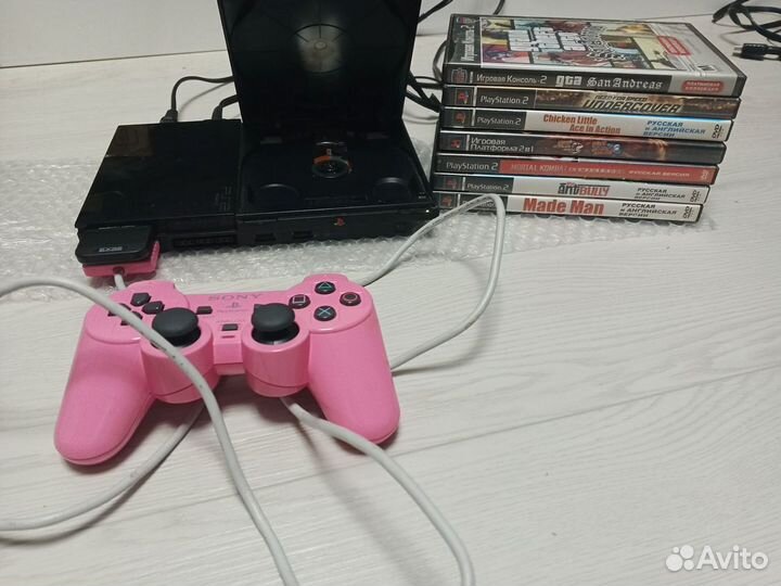 Sony playstation 2 PS2 slim прошитая