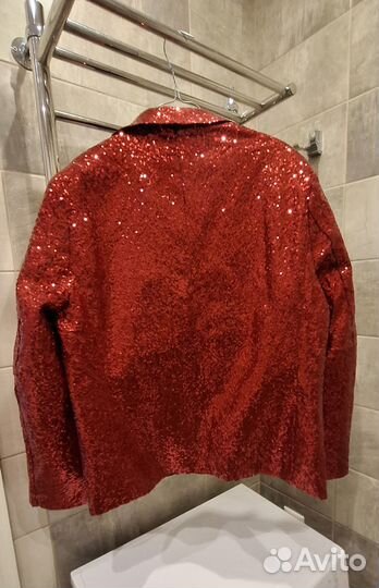 Пиджак мужской с паетками