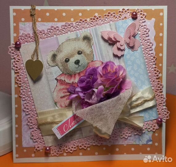 Открытки скрапбукинг ручной работы