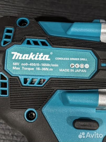 Шуруповерт makita безщеточный