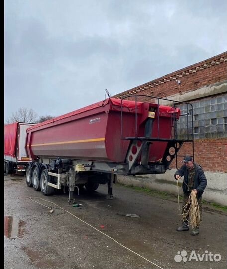 Тент на зерновоз