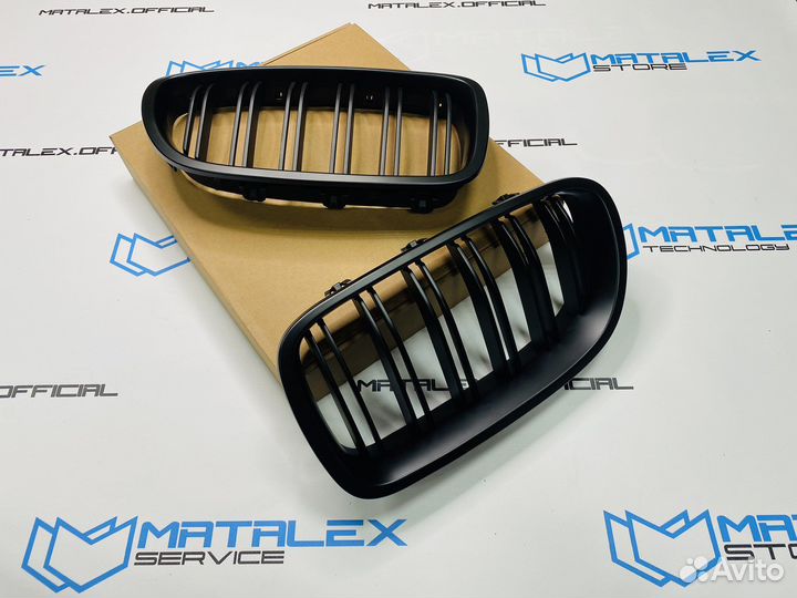 Решетка радиатора BMW F10 М стиль, матовая