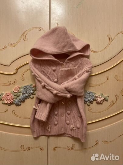 Кофта для девочки 4-5 лет шерсть