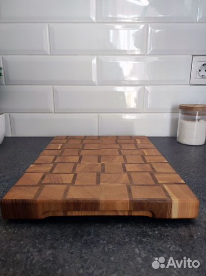 Разделочная доска торцевая (Плетение)