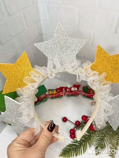Ободок для девочки Звездочка