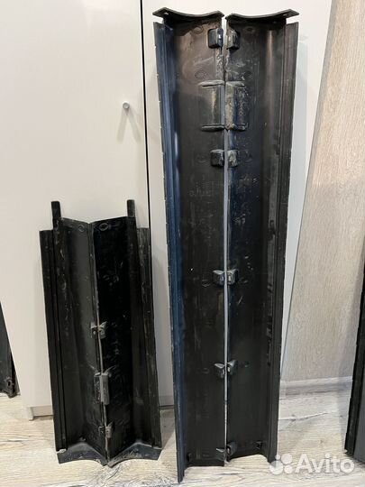 Накладки на пороги обвес гольф 3