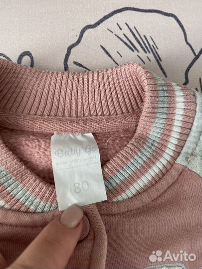 Кофта для девочки 80