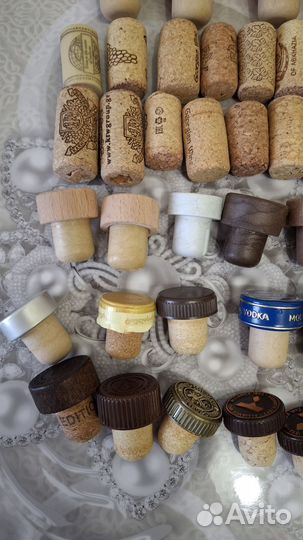 Пробки от бутылок б/у